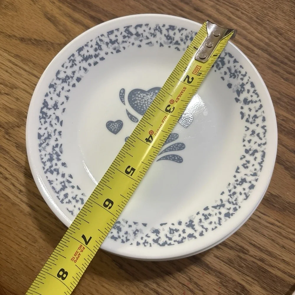 Corning Ware Corelle BLUE HEARTS Salad Plate 6 3/4 inch